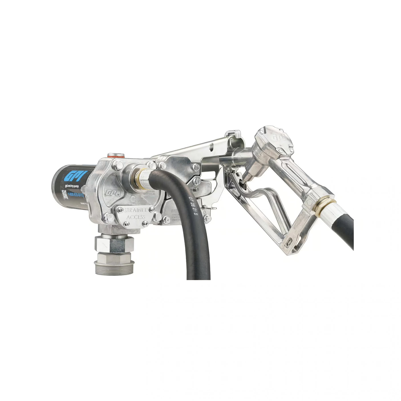 12 GPM 115V AC Fuel Transfer Pump with Manual Unleaded Nozzle