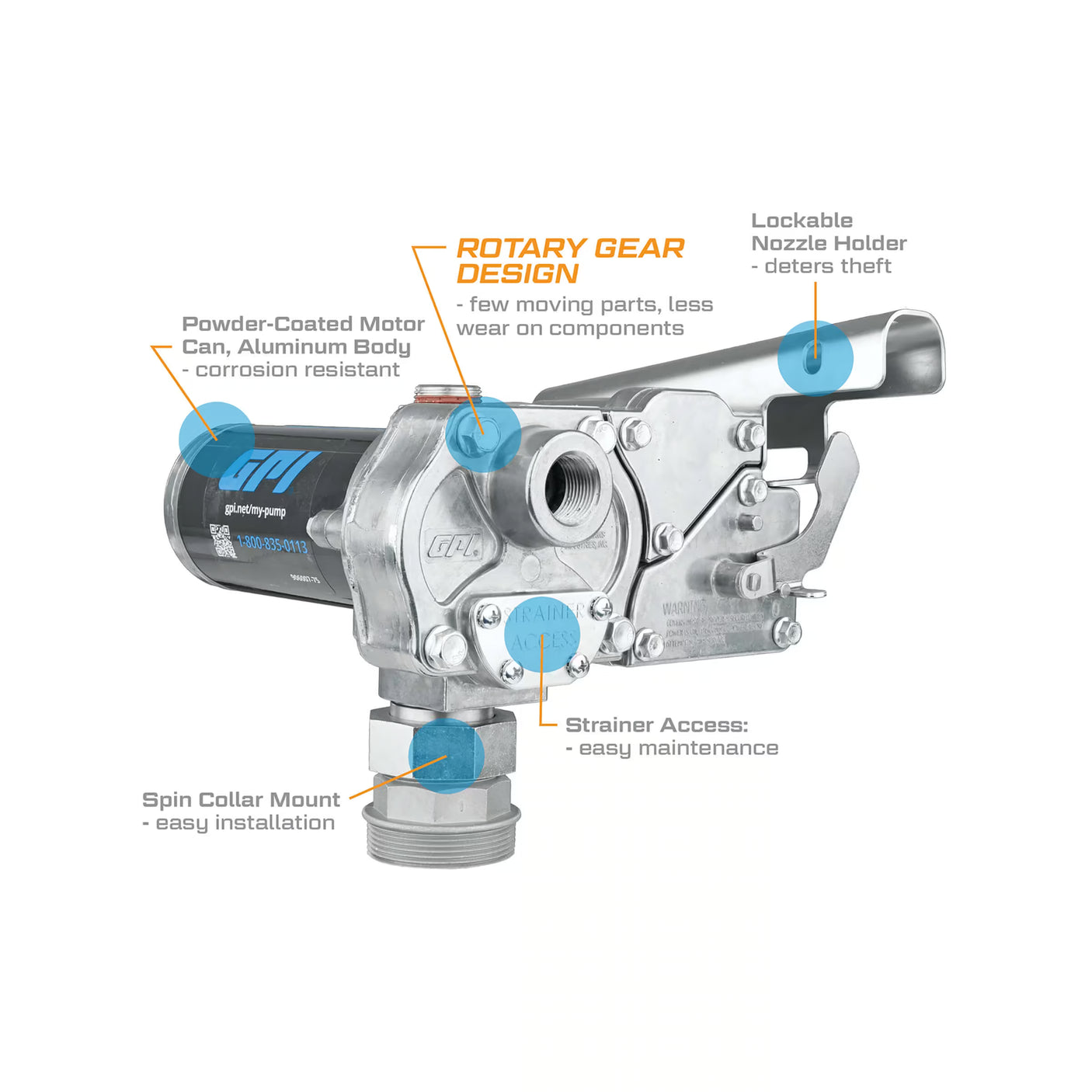 12 GPM 115V Fuel Transfer Pump
