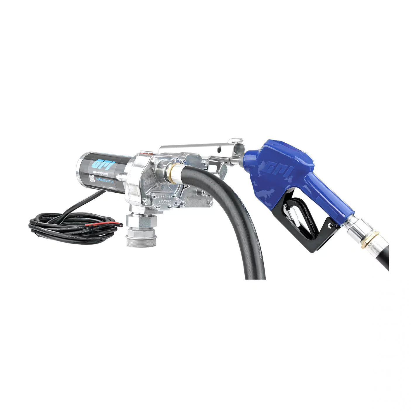 18 GPM 12V Fuel Transfer Pump with Auto Unleaded Nozzle