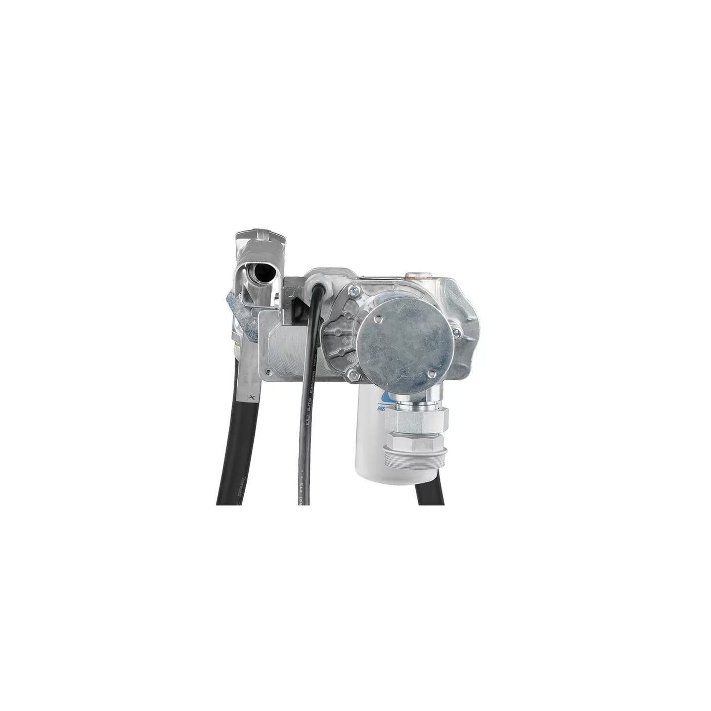 18 GPM 12V Fuel Transfer Pump with Manual Diesel Nozzle, Filter