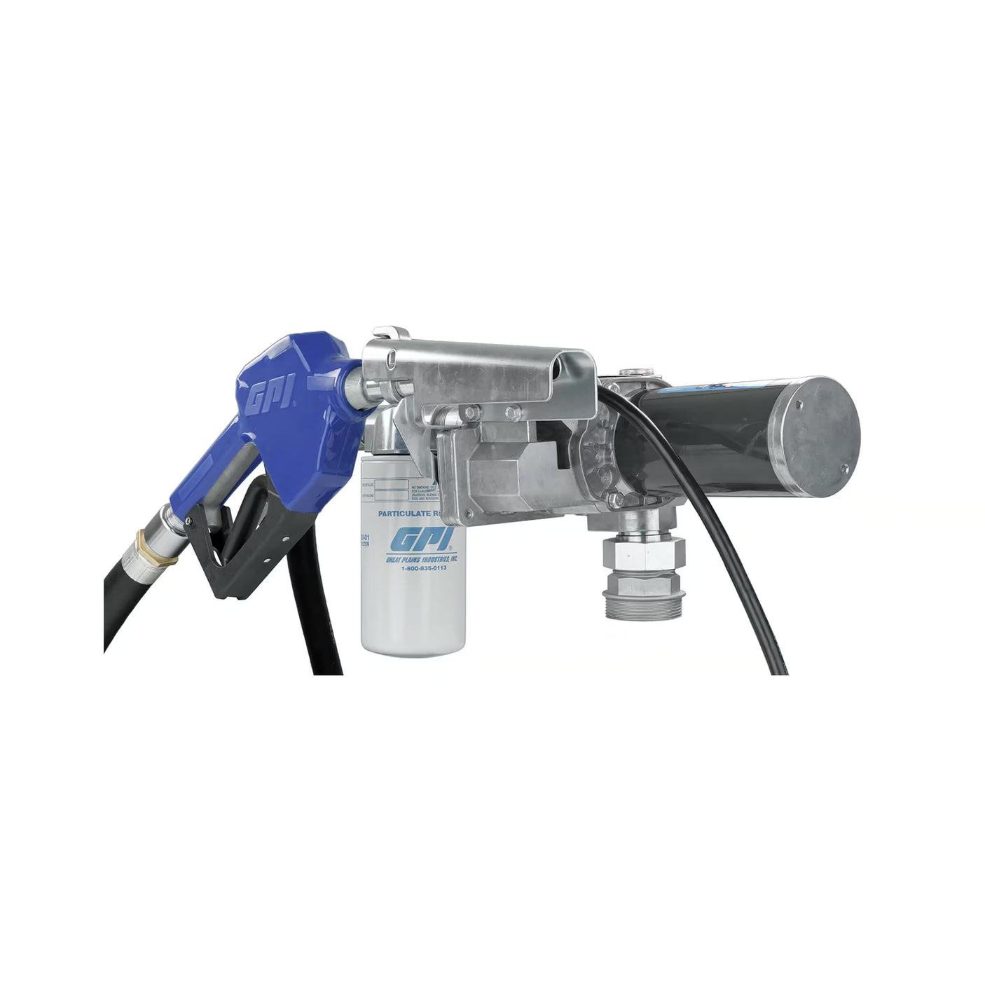 18 GPM 12V Fuel Transfer Pump with Auto Nozzle, Filter