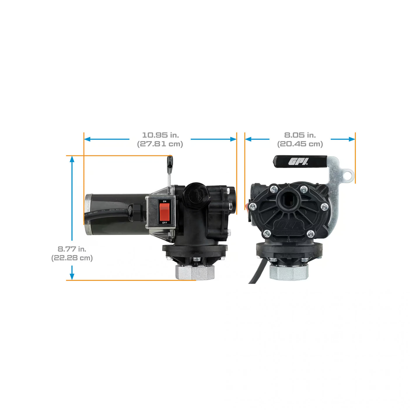 12 GPM 12V Chemical Transfer Pump