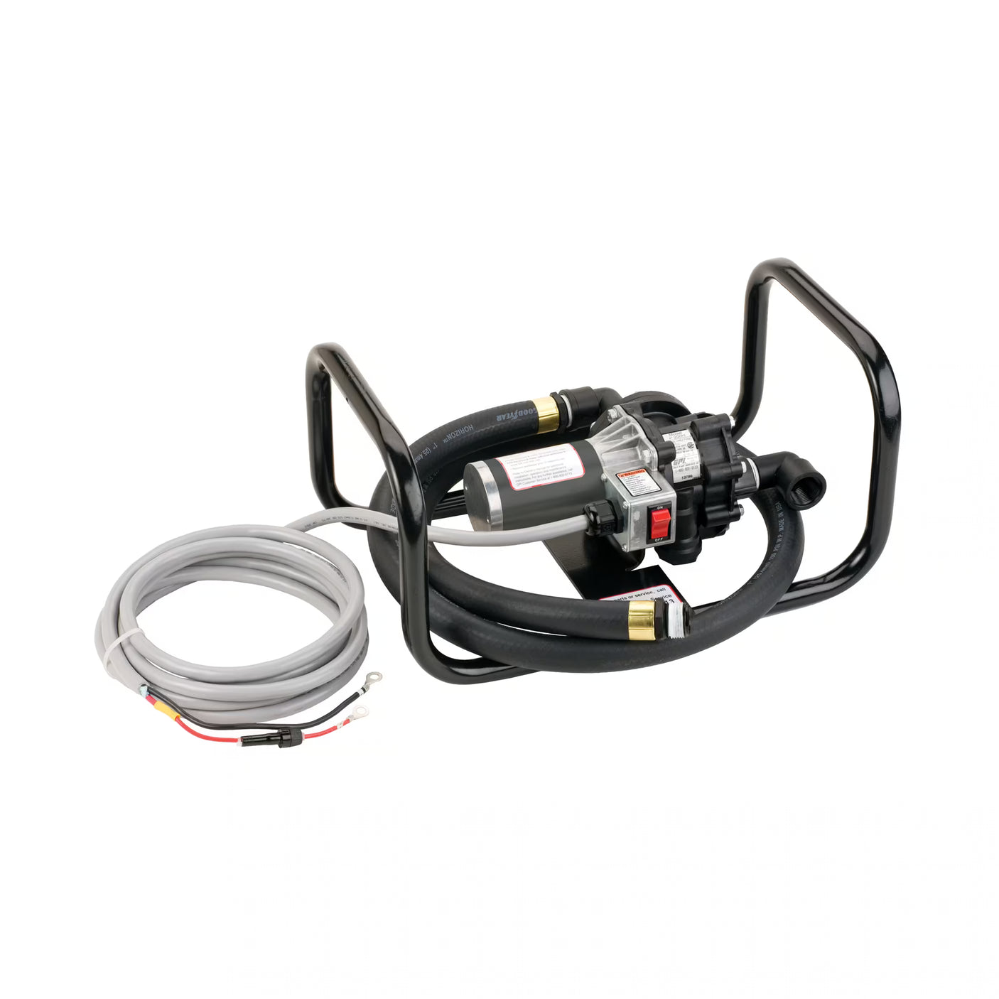 8 GPM 12V Chemical Transfer Pump with Tote