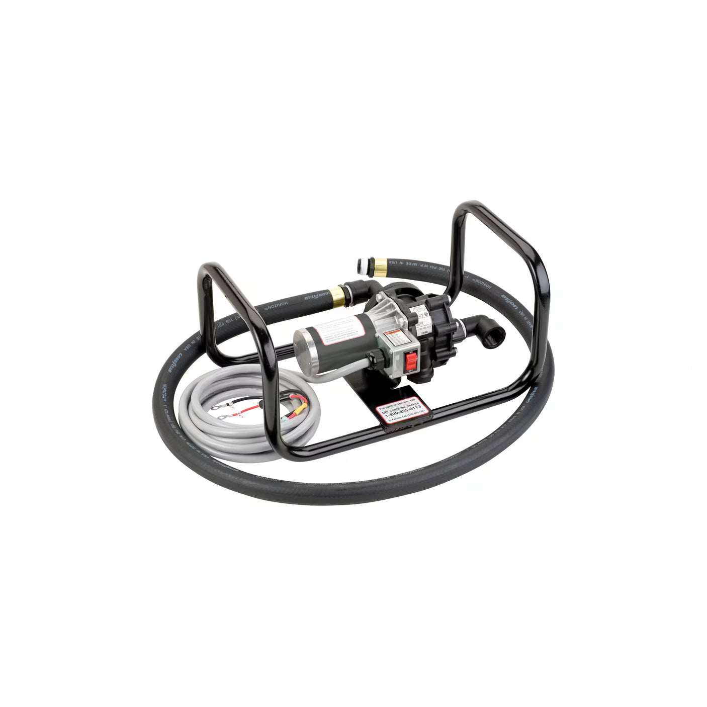 8 GPM 12V Chemical Transfer Pump with Tote