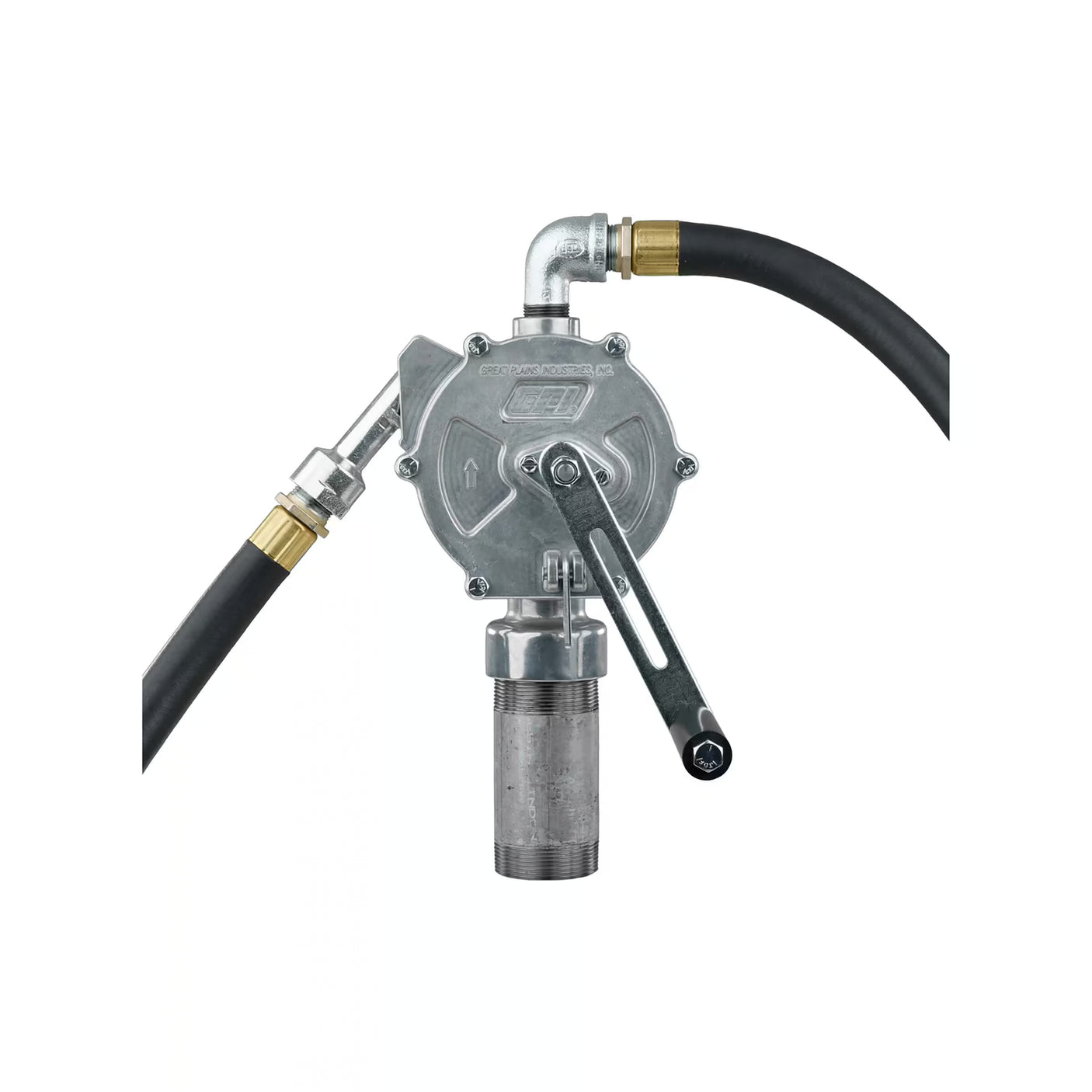 10 Gallons per 100 Revolutions Rotary Fluid Transfer Hand Pump
