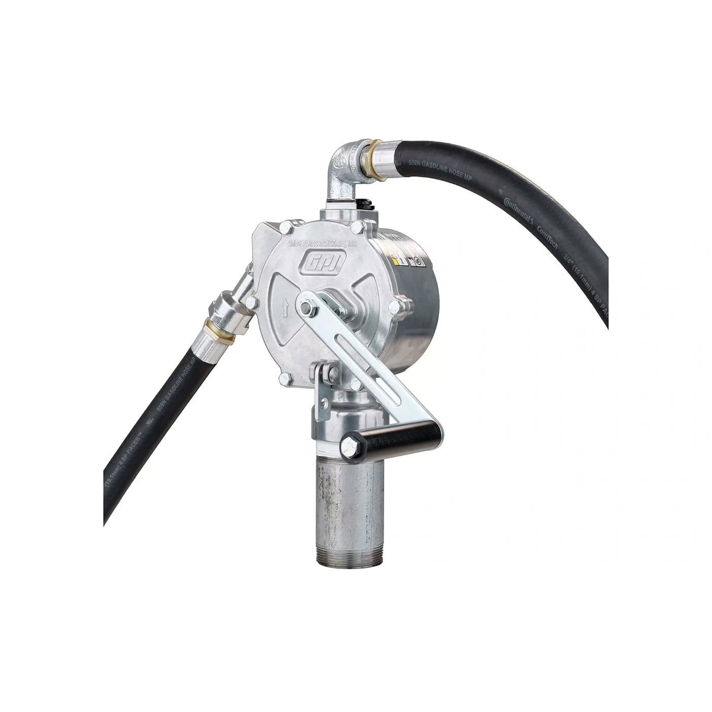 10 Gallons per 100 Revolutions Rotary Fluid Transfer Hand Pump