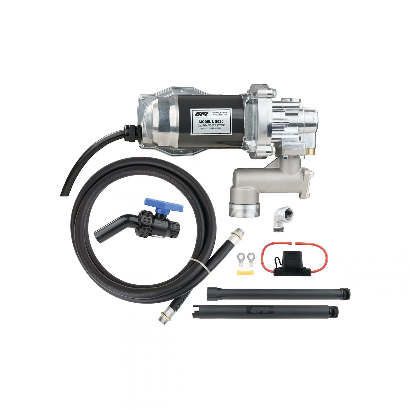 5 GPM 12V Oil Transfer Pump