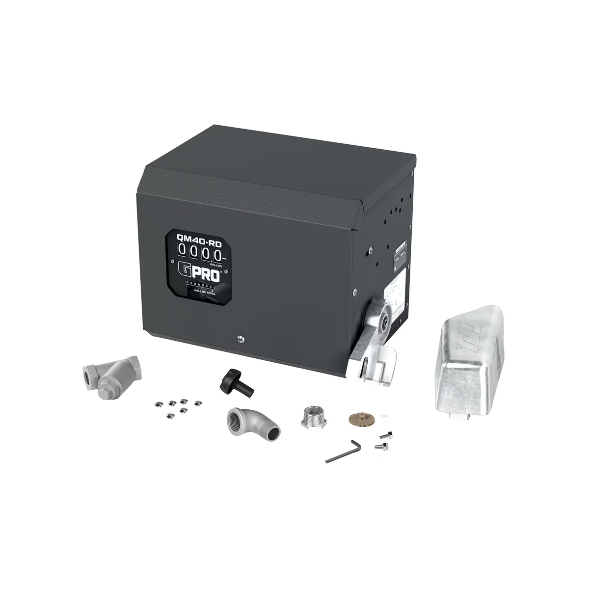 Remote Dispenser with 2-40 GPM 1/2% Mechanical Fuel Meter