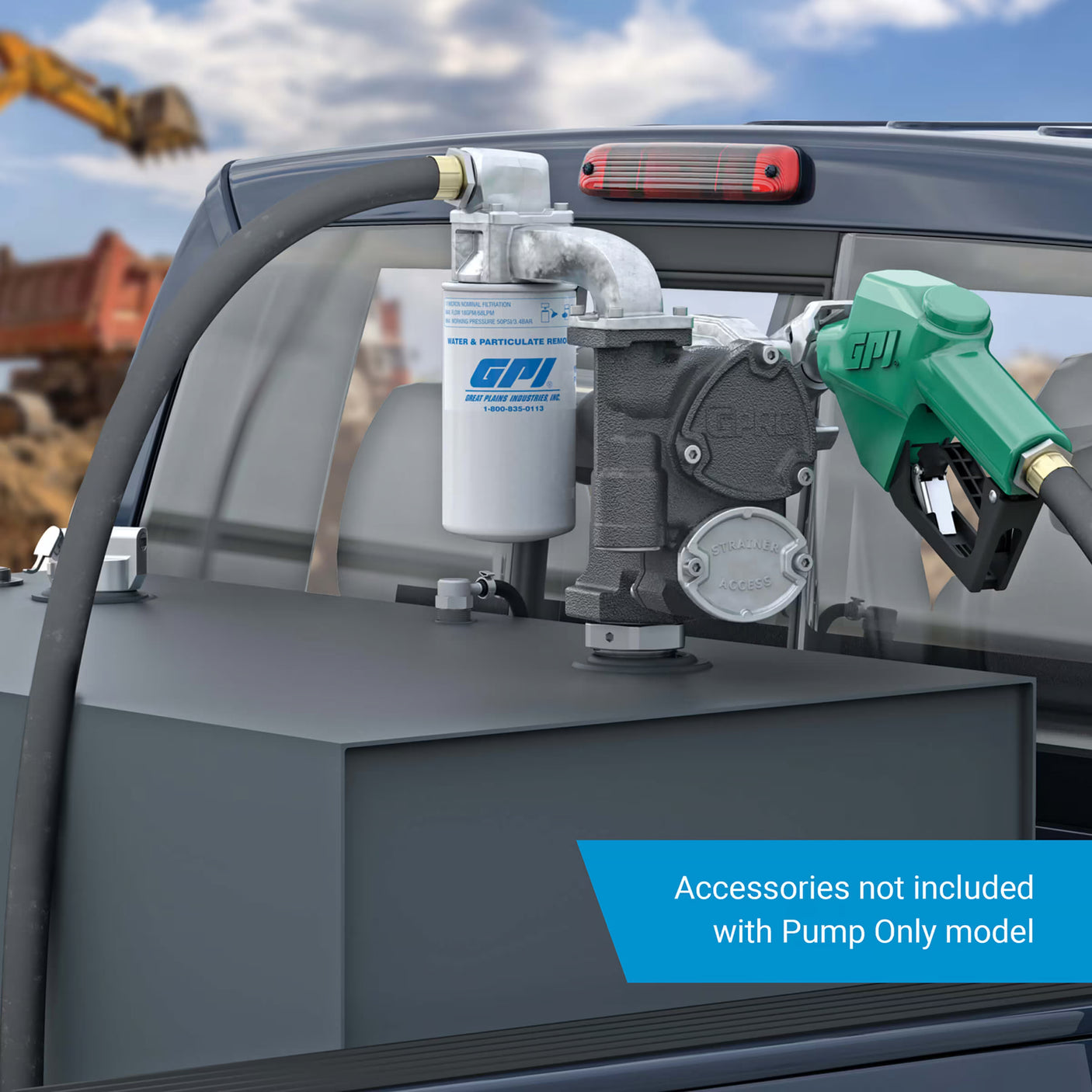 25 GPM 12V DC Fuel Transfer Pump