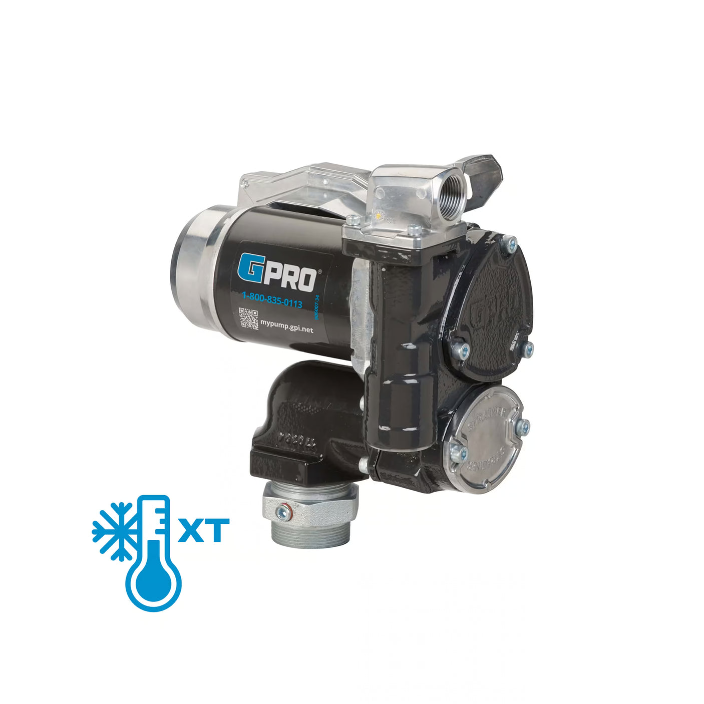 25 GPM 12V DC Fuel Transfer Pump for -40° F to 125° F