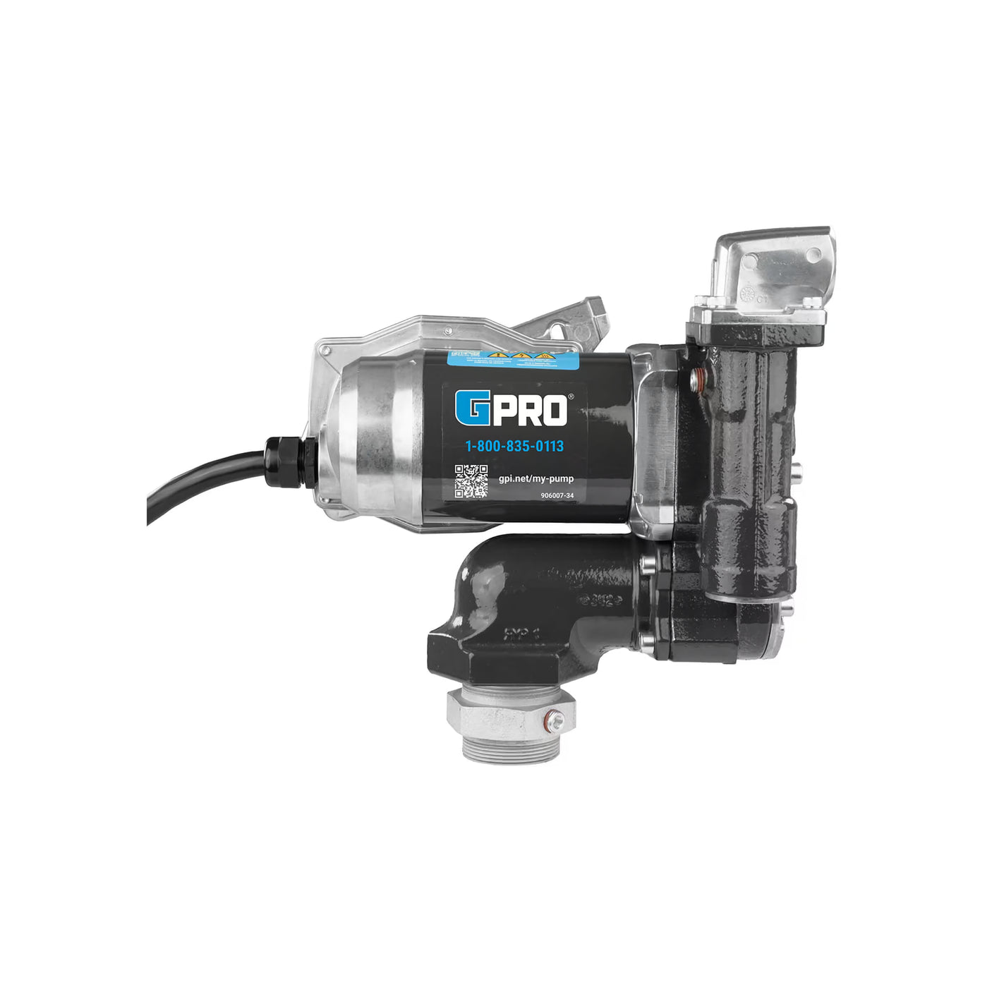 25 GPM 12V DC Fuel Transfer Pump with Power Cord