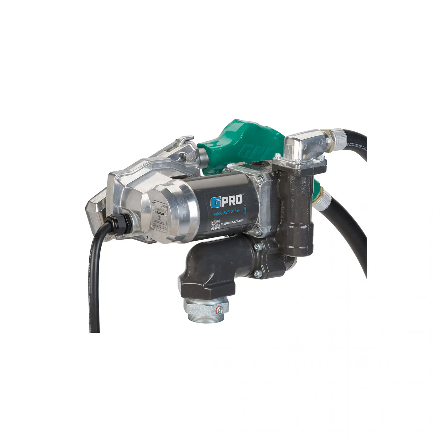 25 GPM 24V DC Fuel Transfer Pump with Auto Diesel Nozzle