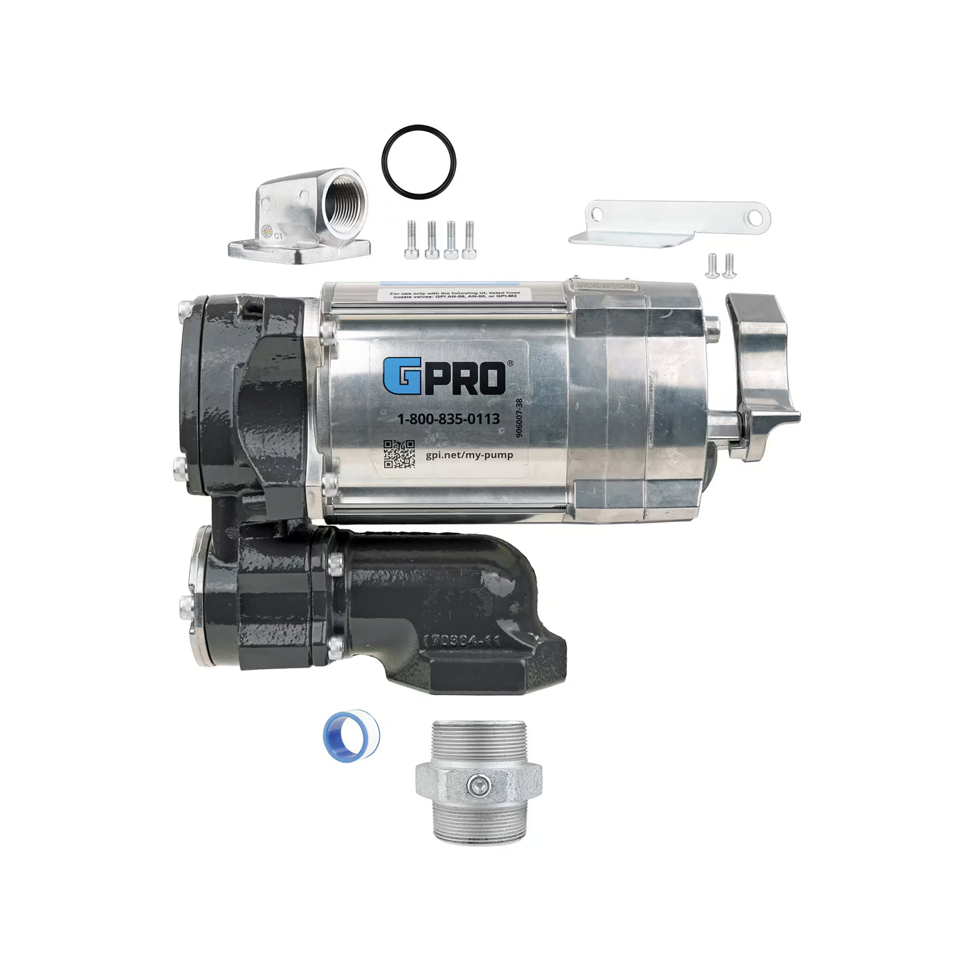 20 GPM 115V AC Fuel Transfer Pump for QM-40-RD Remote Dispenser