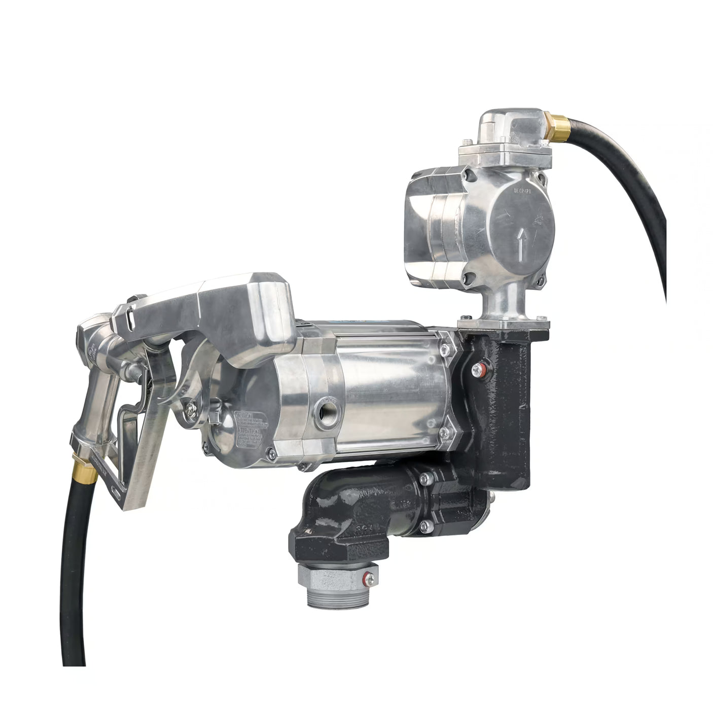 20 GPM 115V AC Fuel Transfer Pump with 5-30 GPM Meter, Manual Unleaded Nozzle