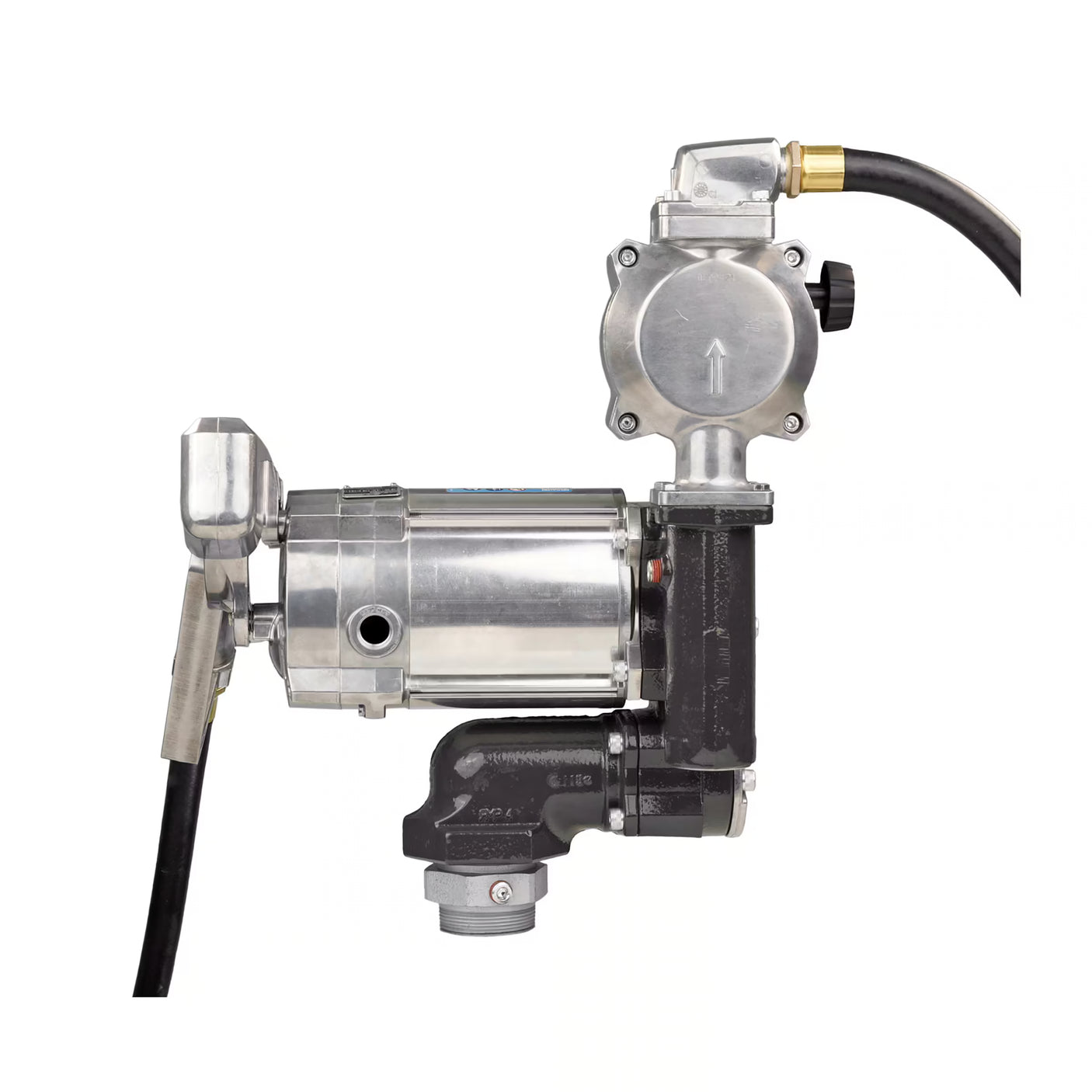 20 GPM 115V AC Fuel Transfer Pump with 5-30 GPM Meter, Manual Unleaded Nozzle
