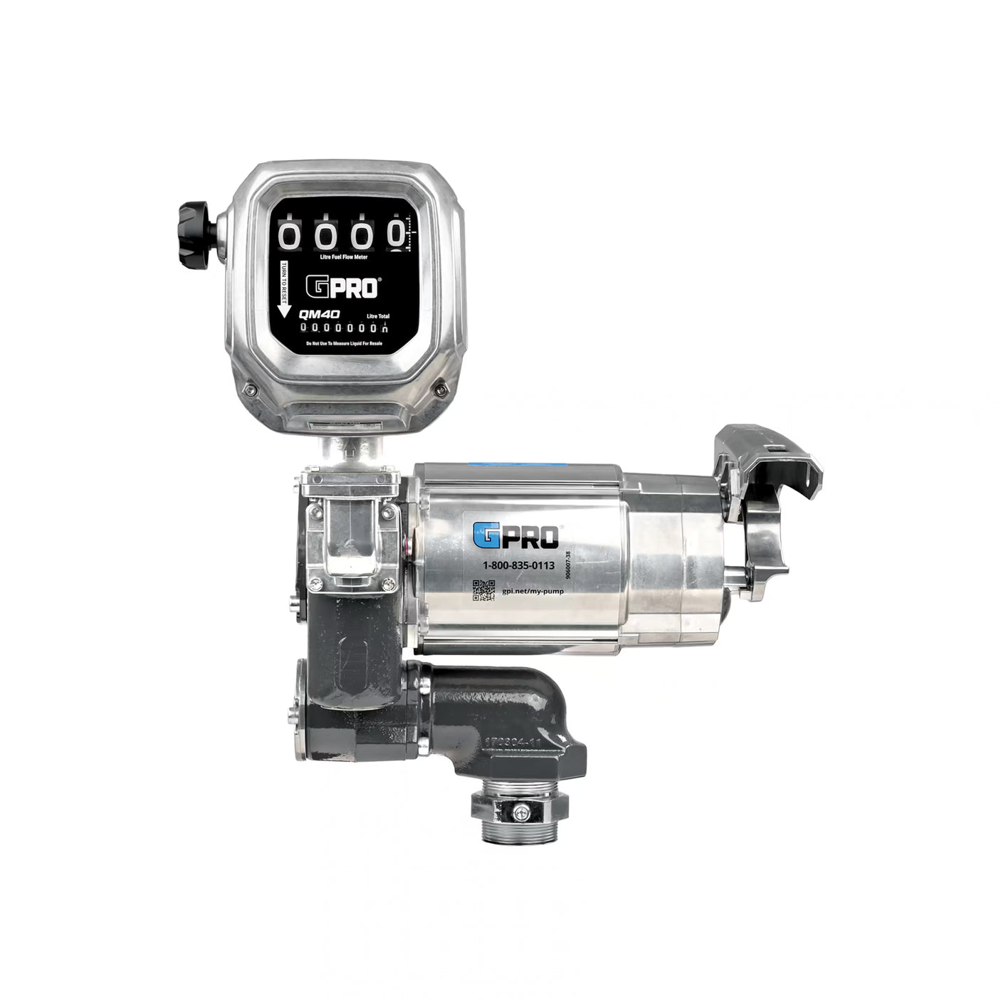 35 GPM 120V AC Fuel Transfer Pump with 8-150 L/min Meter
