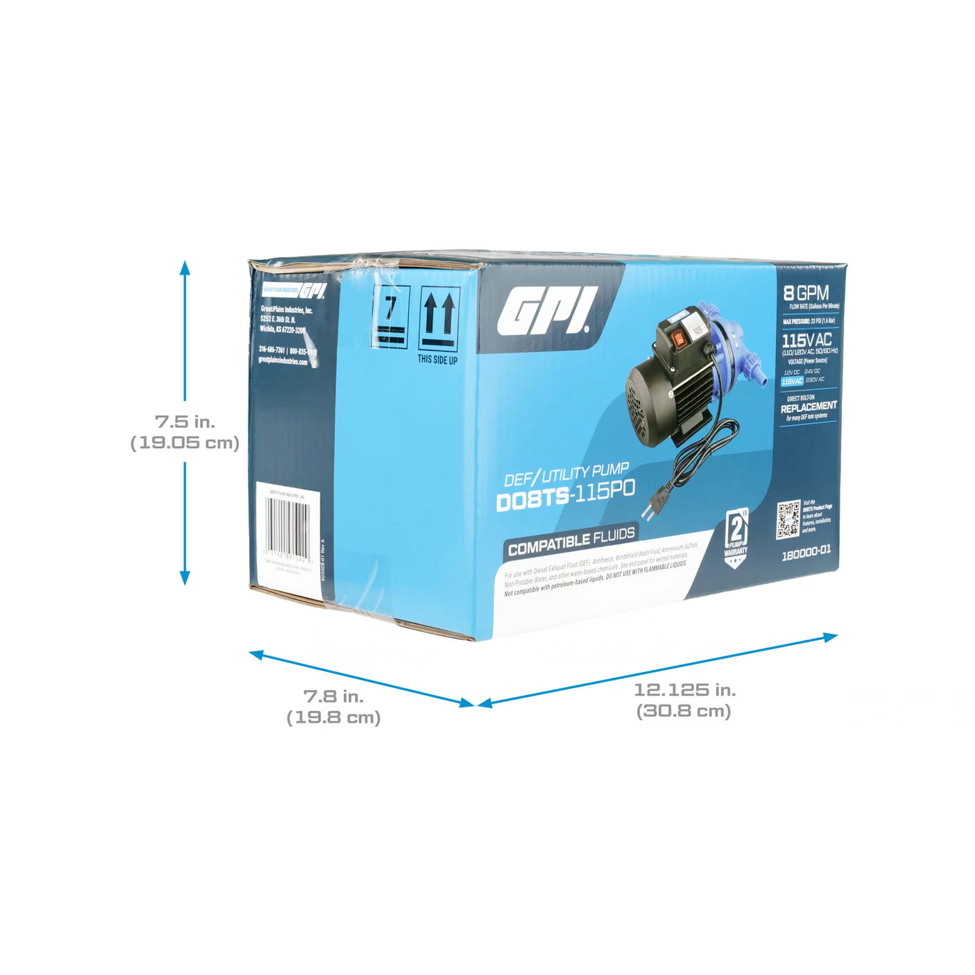 8 GPM 115V DEF Utility Transfer Pump