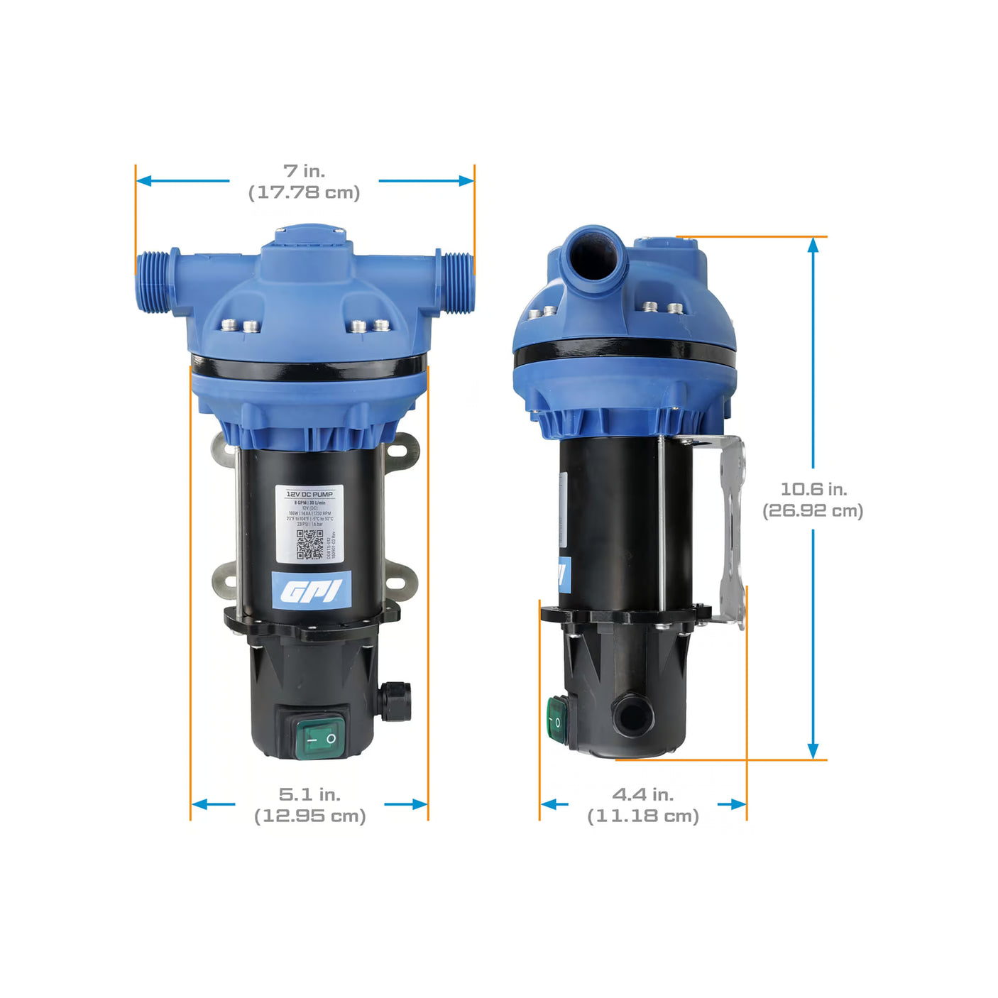 8 GPM 12V DEF Utility Transfer Pump