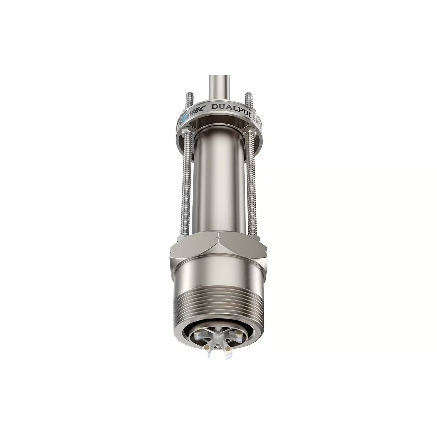 1.5" to 35.4" Paddlewheel Stainless Steel Flow Meter, Transmitter with Built-In Digital Display