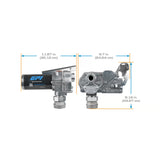 15 GPM 12V Fuel Transfer Pump with Auto Unleaded Nozzle
