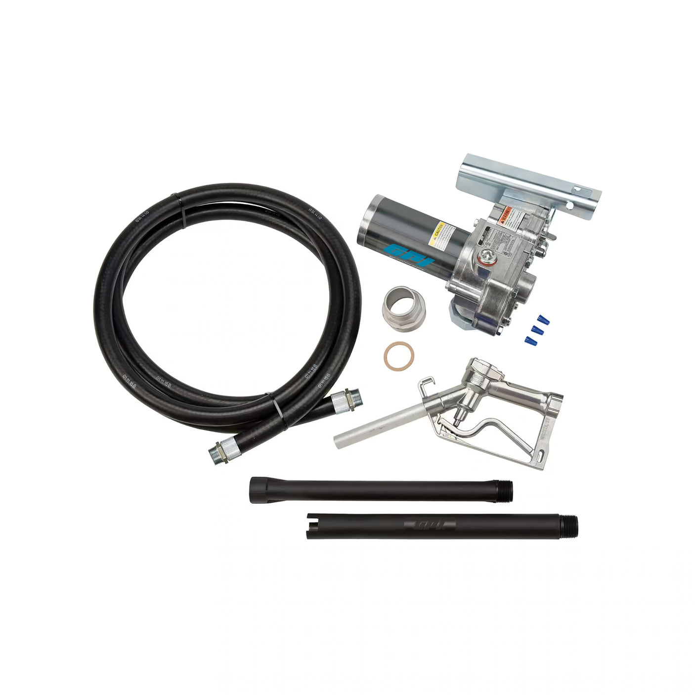 12 GPM 115V AC Fuel Transfer Pump with Manual Unleaded Nozzle