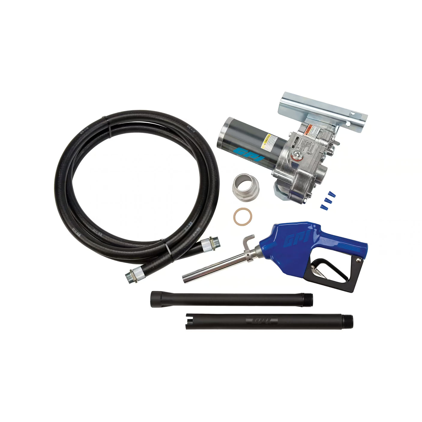 12 GPM 115V AC Fuel Transfer Pump with Auto Unleaded Nozzle