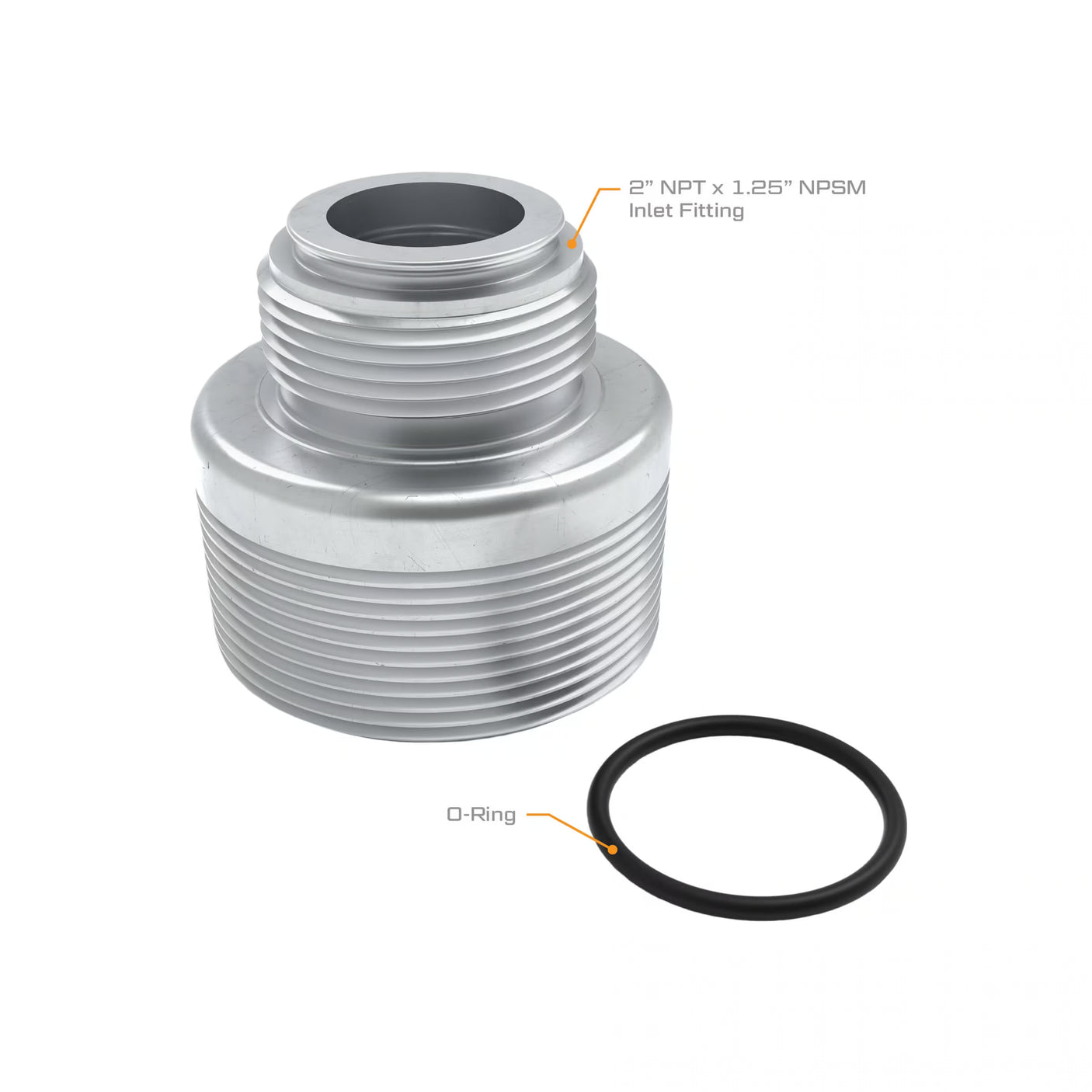 EZ-8 & M-150 Fuel Transfer Pumps Direct Mount Inlet Fitting Kit