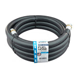 AC & DC Fuel Transfer Pumps 3/4-Inch x 20 ft Fuel Hose with Static Wire