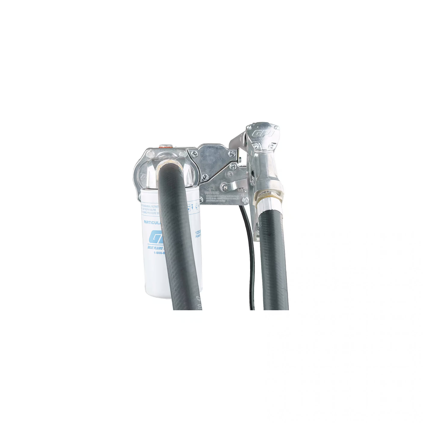 18 GPM 12V Fuel Transfer Pump with Manual Diesel Nozzle, Filter