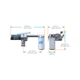 18 GPM 12V Fuel Transfer Pump with Manual Diesel Nozzle, Filter