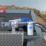 18 GPM 12V Fuel Transfer Pump with Auto Nozzle, Filter
