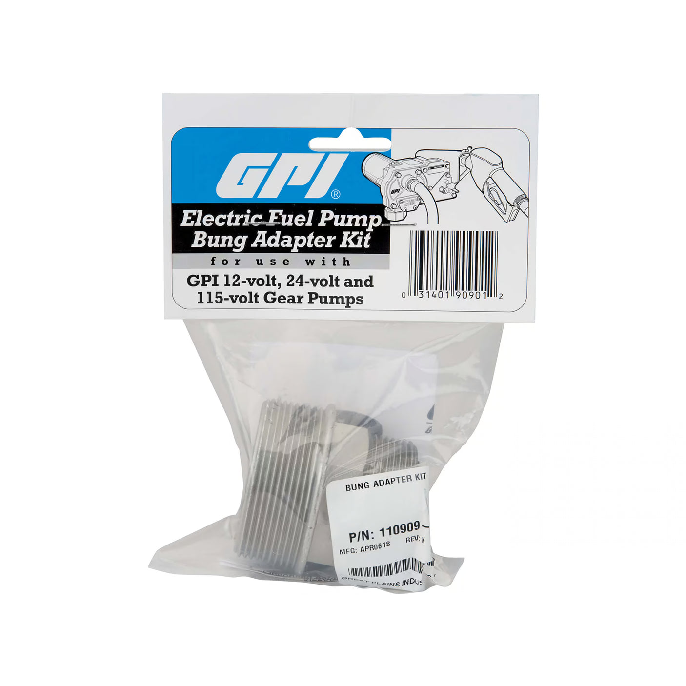 Fuel Transfer Pumps 2-Inch NPT Standard Tank Bung Adapter