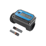 3-30 GPM Water Nylon Meter with Battery Powered Display 1 Inch NPT