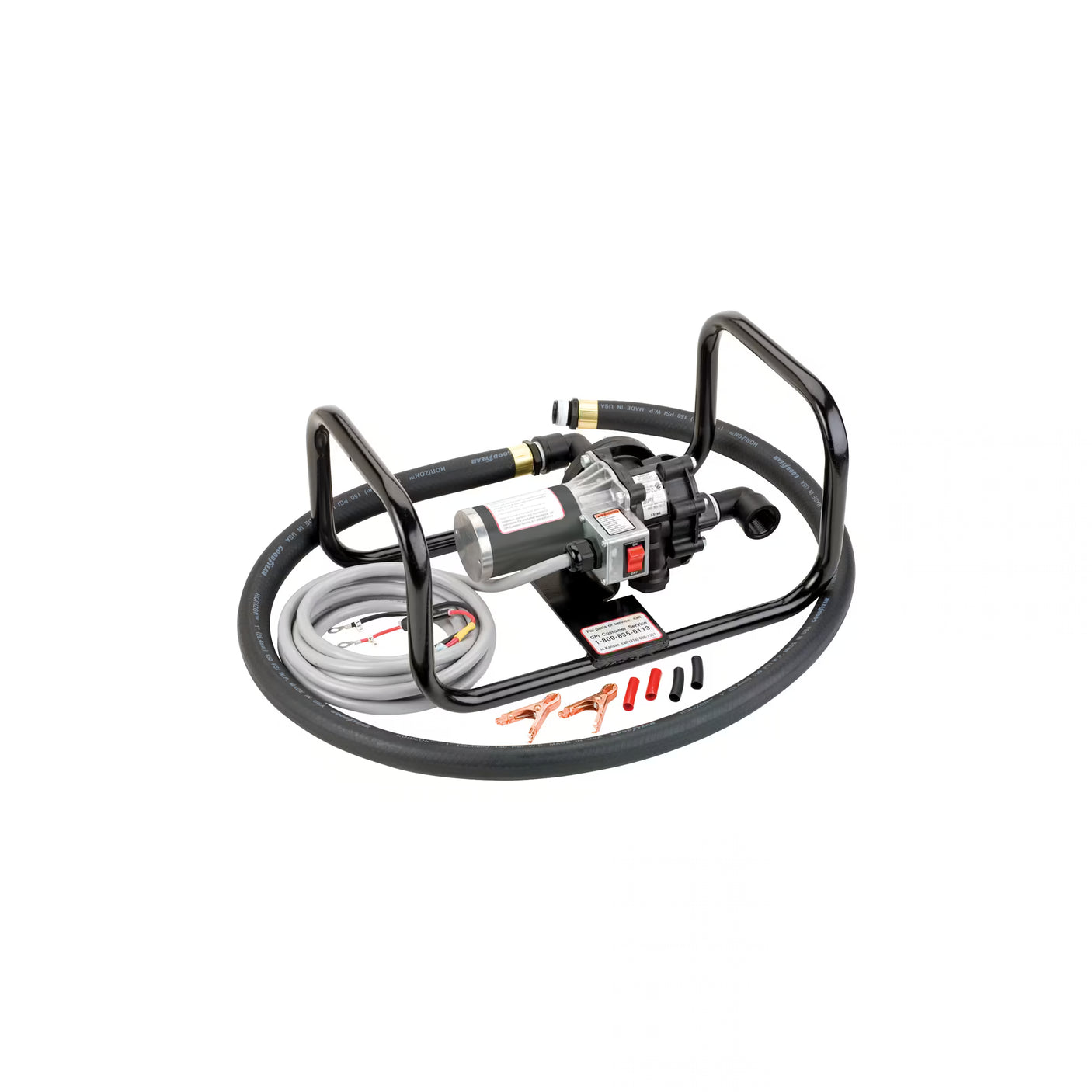 8 GPM 12V Chemical Transfer Pump with Tote