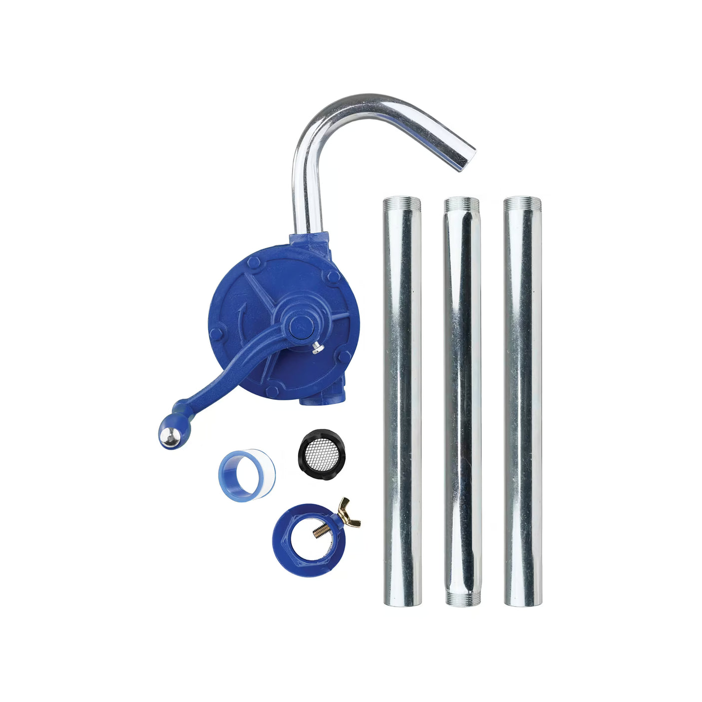 8 Gallons per 100 Revolutions Rotary Action Fluid Transfer Hand Pump