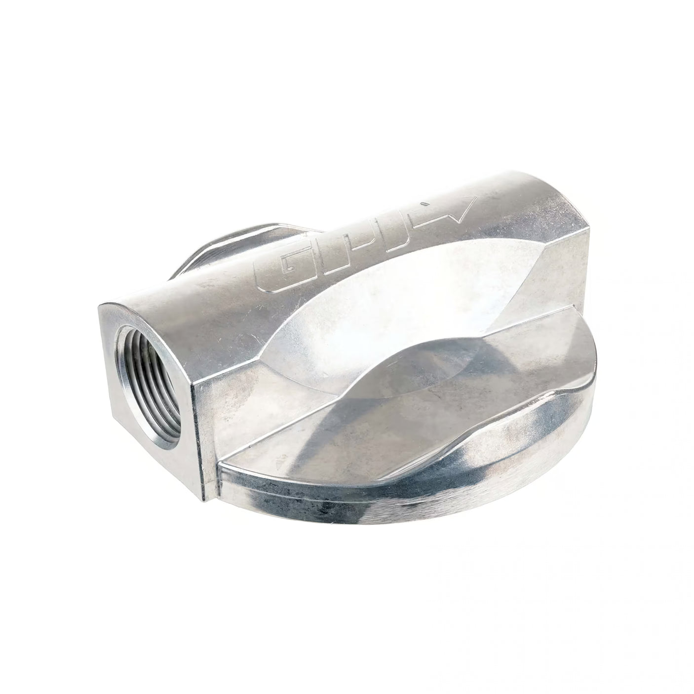 GPRO Fuel Pumps 1-Inch NPT 40 GPM High-Flow Aluminum Filter Adapter