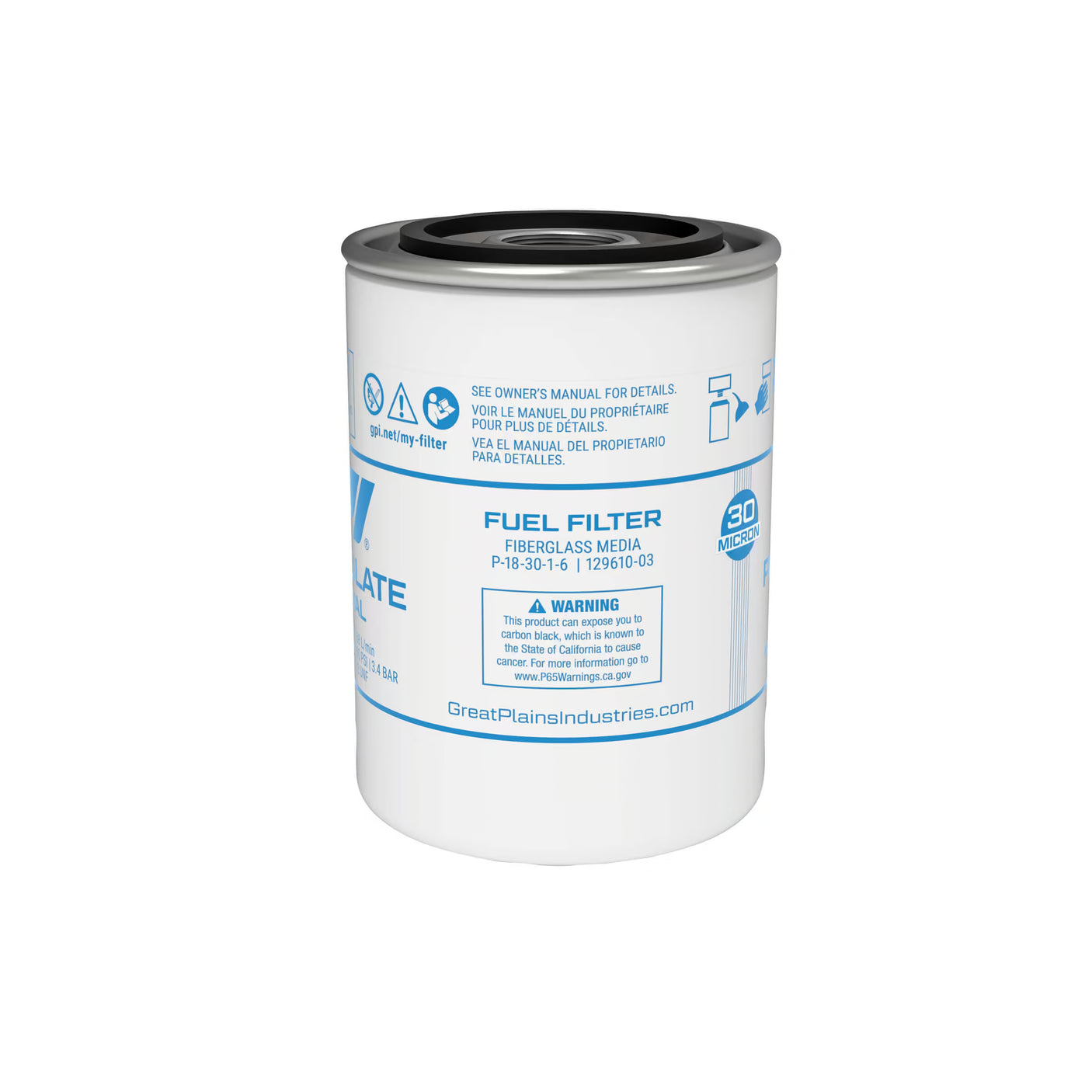 LIMITED SUPPLY - Fuel Transfer Pumps up to 18 GPM 30 Micron Particulate Filter, Short