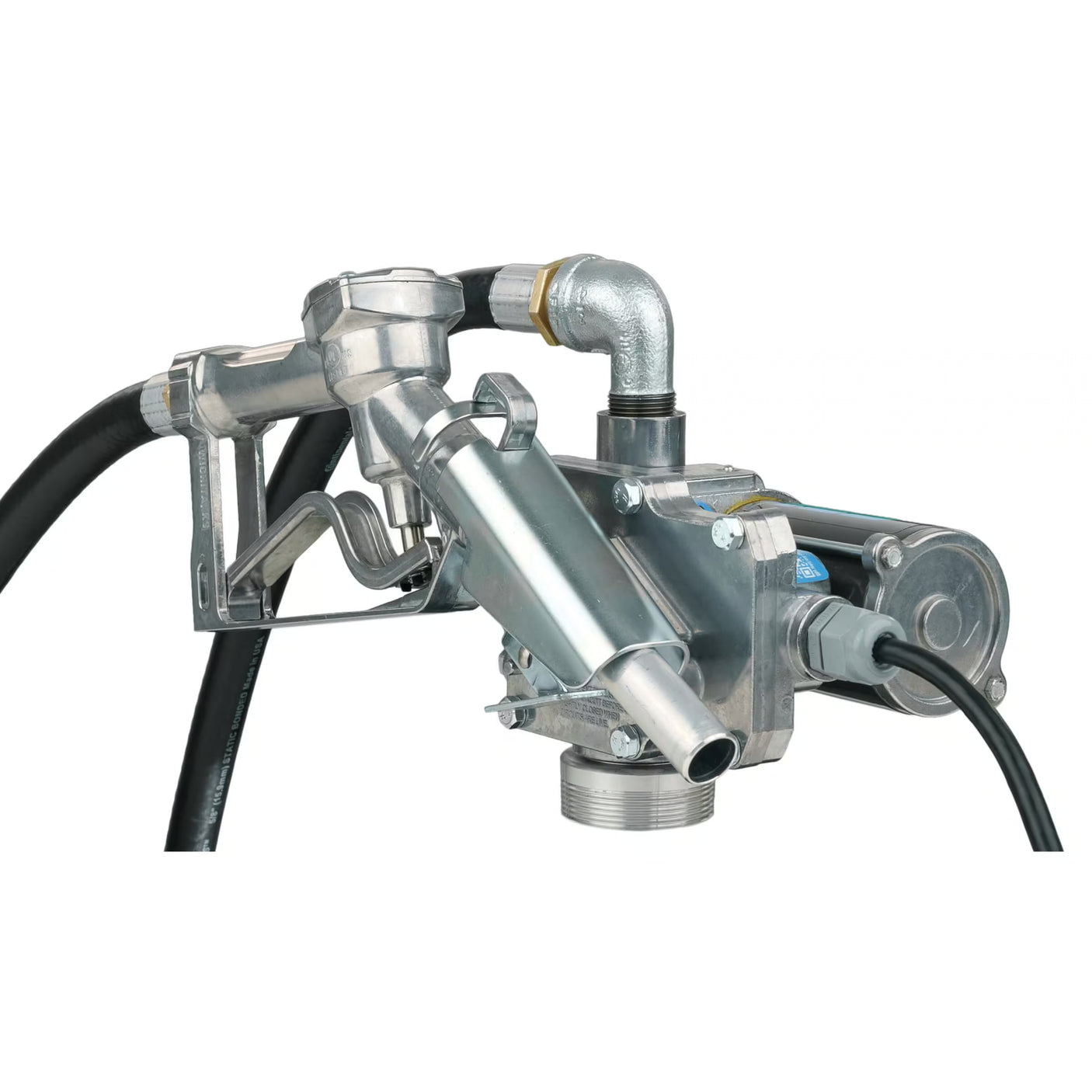 8 GPM 12V DC Fuel Transfer Pump with Manual Unleaded Nozzle