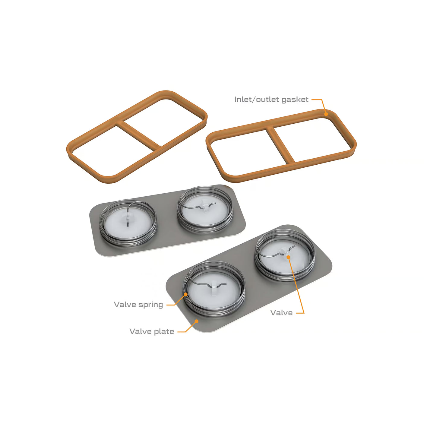 DP-20 Hand Pumps Check Valve and Gasket Kit