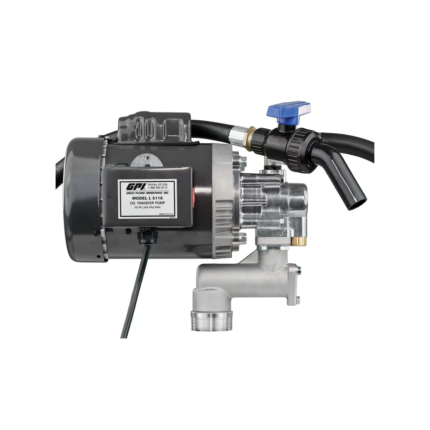 4 GPM 115/230V Oil Transfer Pump