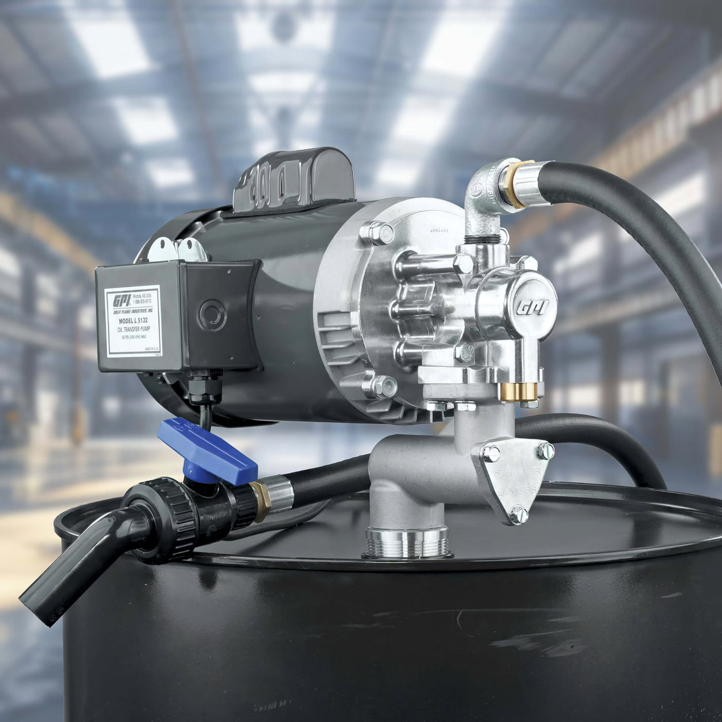 8 GPM 115/230V Oil Transfer Pump