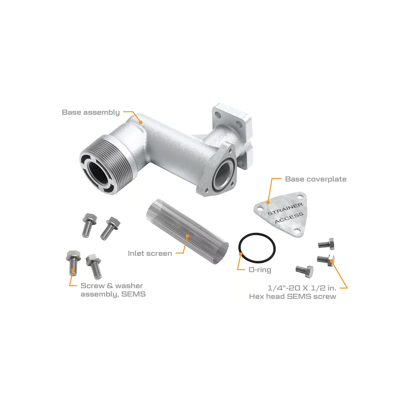 L-Series Oil Transfer Pumps Base Assembly Kit