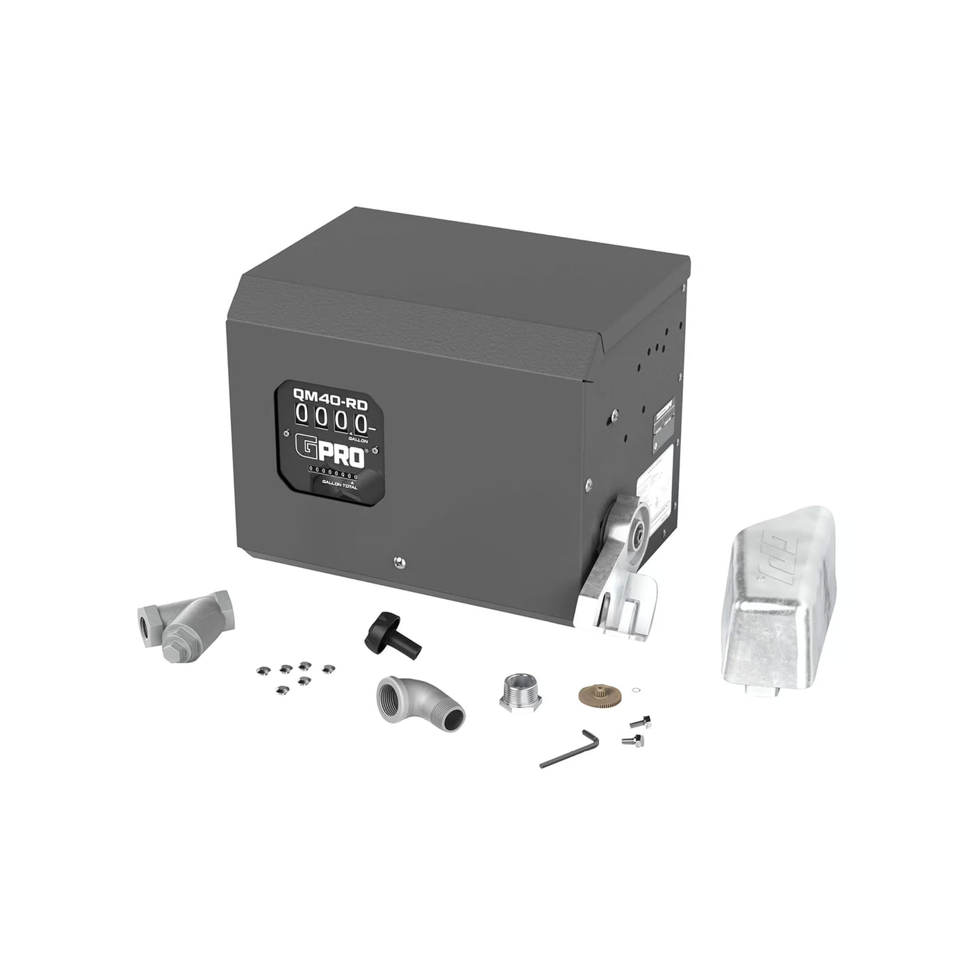 Remote Dispenser with 2-40 GPM 1/2% Mechanical Fuel Meter