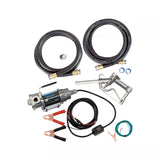 8 GPM 12V DC Portable Fuel Transfer Pump with Manual Unleaded Nozzle