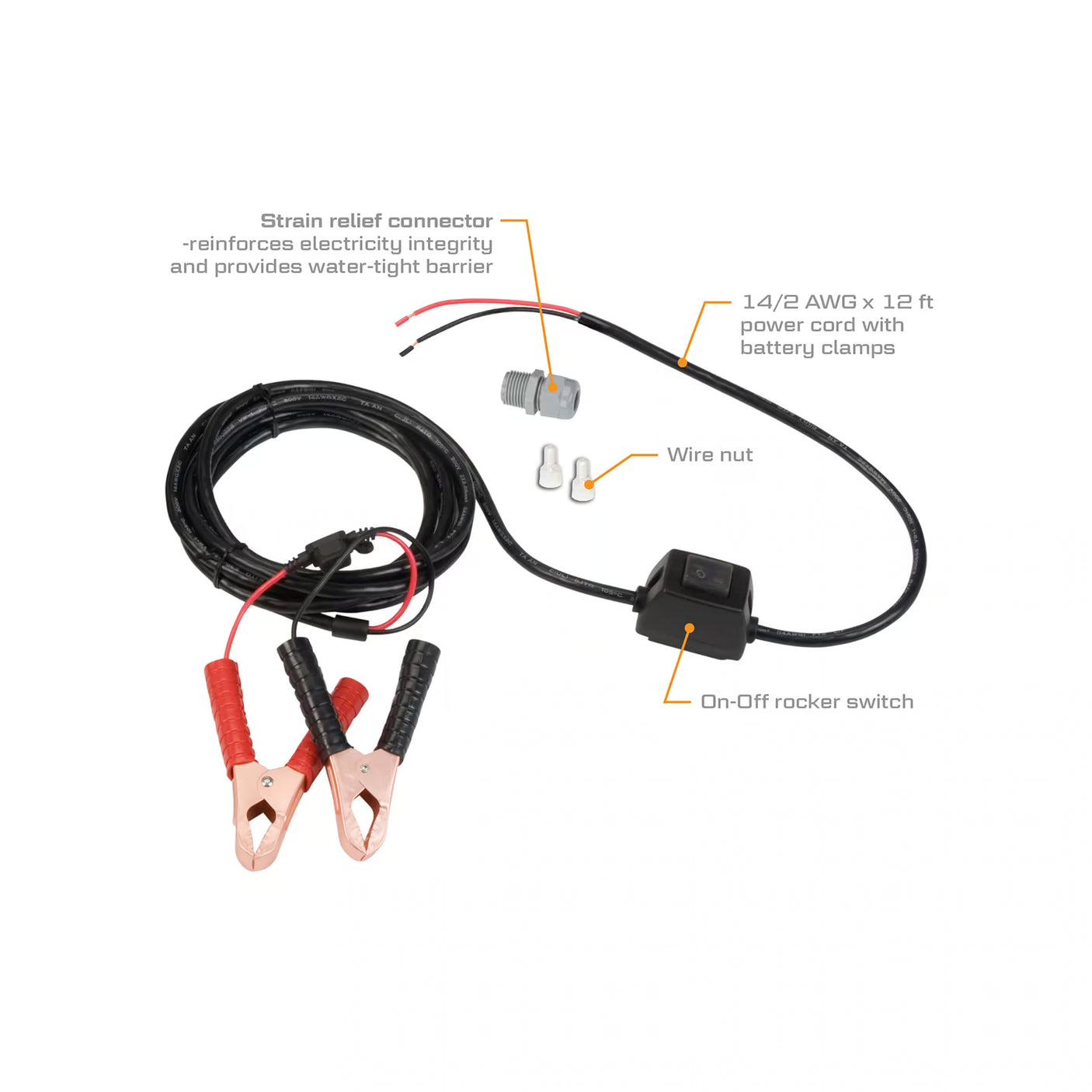 G8P Fuel Transfer Pumps Power Cord Replacement Kit