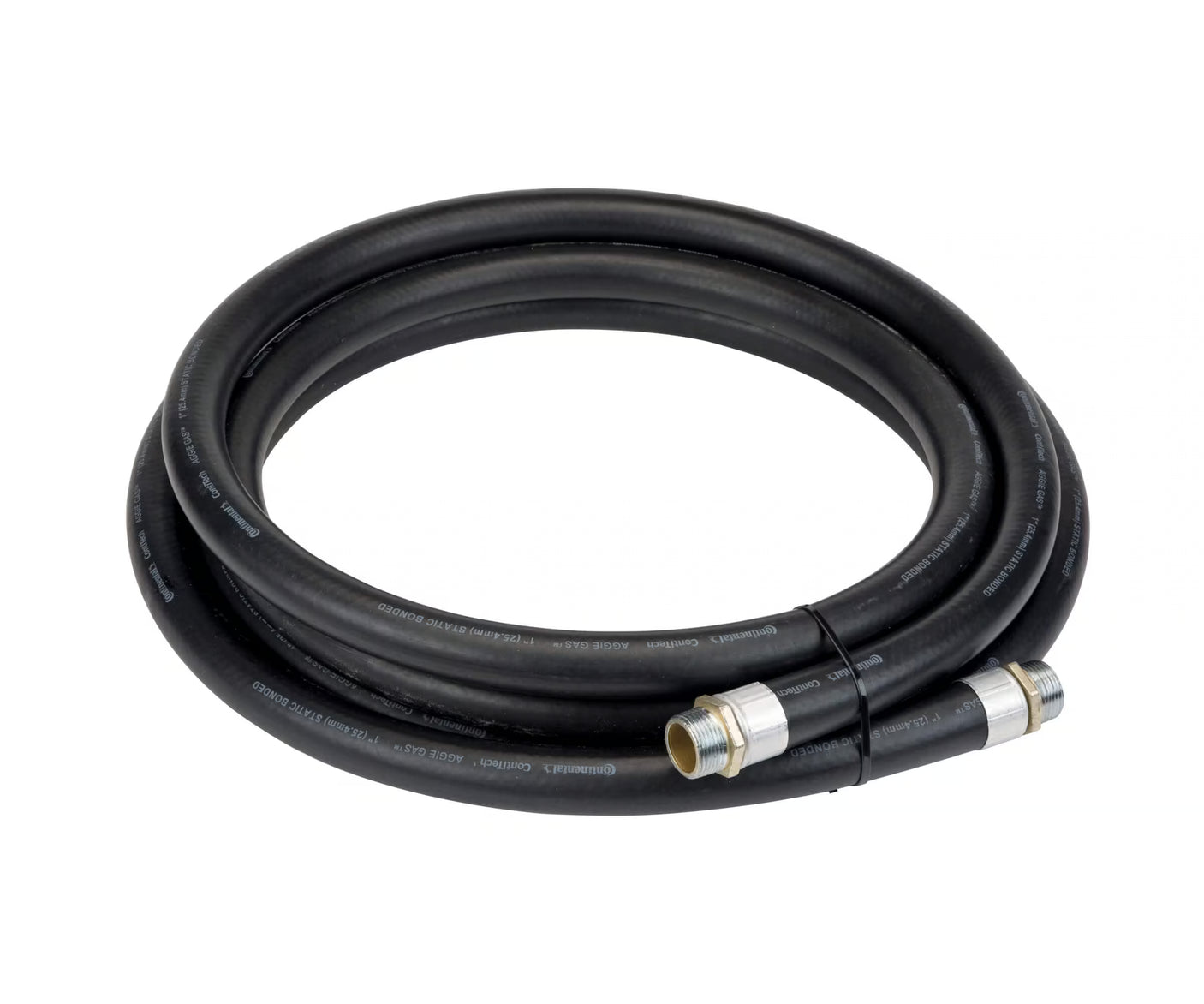 AC & DC Fuel Transfer Pumps 1-Inch x 18 ft Fuel Hose with Static Wire