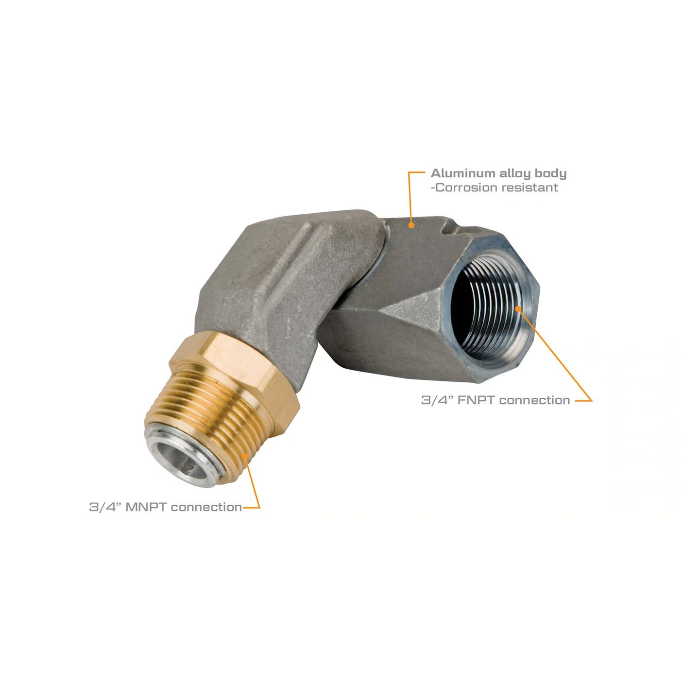 Fuel Transfer Pumps 3/4-Inch Fuel Hose Swivel