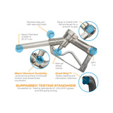 Fuel Transfer Pumps 1-Inch NPT Manual Shut-Off Diesel Nozzle