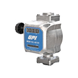 19-114 L/min 2% Mechanical Fuel Meter 1 Inch BSPP
