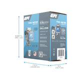 5-30 GPM 2% Mechanical Fuel Meter 3/4 Inch NPT